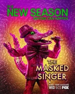 Poster for season 4 featuring Crocodile