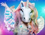 Unicorn masked