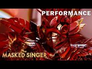 Phoenix sings "TiK ToK" by Kesha - THE MASKED SINGER - SEASON 5