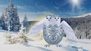 Snow Owls.png (812 KB) Cartoon Snow Owls