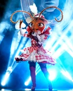 Ant during her second main performance