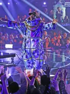 Grandmaster Flash after being unmasked