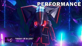 Video Elephant Sings Friday I M In Love By The Cure The Masked Singer Season 3 The Masked Singer Wiki Fandom