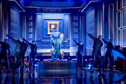 Azul's first performance on "¿Quién es la Máscara? Teletón 2024".