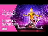The Reveal- Banana Split - Katharine McPhee & David Foster - Group B Finale - THE MASKED SINGER