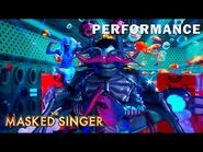 Crab sings "Give It to Me Baby" by Rick James - THE MASKED SINGER - SEASON 5