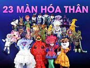 All mascot of the show (except for Kỵ Sĩ Nấm Hương)