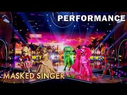 The Top Six sing "Take On Me" by A-ha - THE MASKED SINGER - SEASON 4