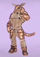 Armadillo's concept art