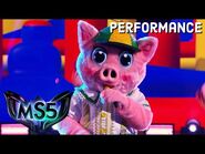 Piglet sings “The Pretender” by Foo Fighters - THE MASKED SINGER - SEASON 5