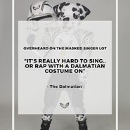 MissMasky overheard-Dalmatian