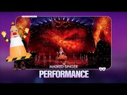 Traffic Cone Performs By 'A Million Dreams' By The Greatest Showman - S3 Ep 6 - The Masked Singer UK