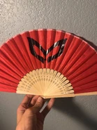 A fan from Swan's performance of "Fever"