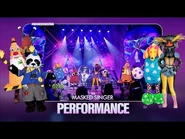 with Panda, Poodle, Rockhopper and Traffic Cone