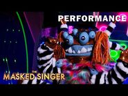 Squiggly Monster sings "Satisfaction" by The Rolling Stones - THE MASKED SINGER - SEASON 4