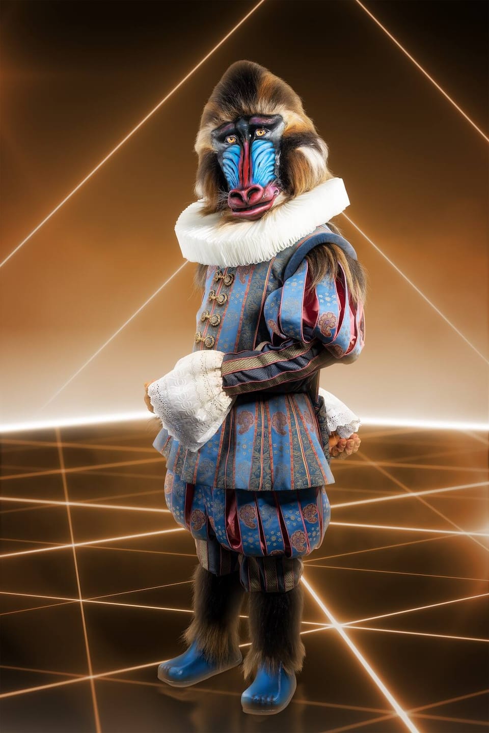 кто скрывается под маской мандрила