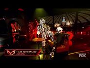 Zebra Dances To "Take You Dancing" By Jason Derulo - Masked Dancer - S1 E6