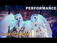 Snow Owls sing "The Prayer" by Andrea Bocelli & Celine Dion - THE MASKED SINGER - SEASON 4