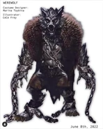 Werwolf's concept art.