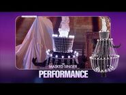 Chandelier Performs 'Crazy' By Patsy Cline - Season 3 Ep 1 - The Masked Singer UK
