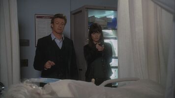 Jane & Lisbon - Blue Bird, The Mentalist their hands are a heart