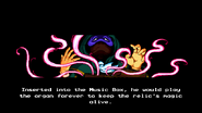 Music Box cutscene, depicting Phantom being inserted into the Music Box.