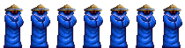 The Shopkeeper's 16-bit idle spritesheet, with a hat.
