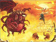 Special Reserve Games key art, which depicts Ninja facing off against the Demon King.