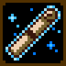 The scroll inventory icon, after The Shopkeeper retrieves the scroll back from Soldier and places it with your belongings.