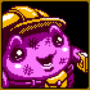 Alektoro's 8-bit talk portrait icon.