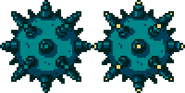 Spritesheet of Octo's naval mines.