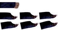 The Abomination's lower jaw spritesheet.