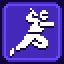 "Enter The Ninja" achievement, which depicts Ninja running to the right.