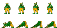 Suses's yoga spritesheet.