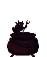The demon statue from the Underworld story.