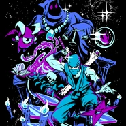 Fangamer T-shirt design, which depicts Ninja in The Shop.
