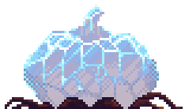 The crystal pumpkin from the Fire Mountain story.