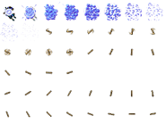 Ninja's 16-bit Game Over spritesheet.