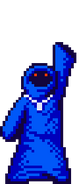 The Shopkeeper's sprite for the ending.