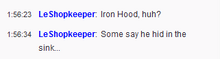 The Iron Hood Twitch Mention