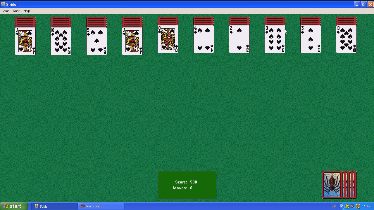 Classic Windows Solitaire