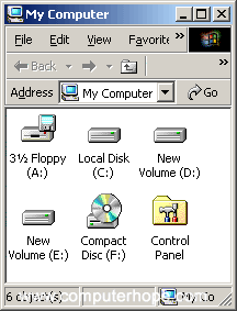 my computer icon xp