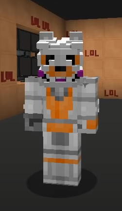 Minecraft FNAF: Funtime Foxy and Lolbit Reunited! (Minecraft