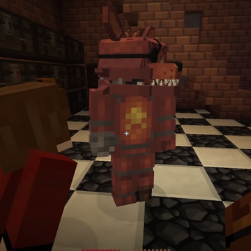 Rockstar Foxy The Minecraft Fnaf Wiki Fandom