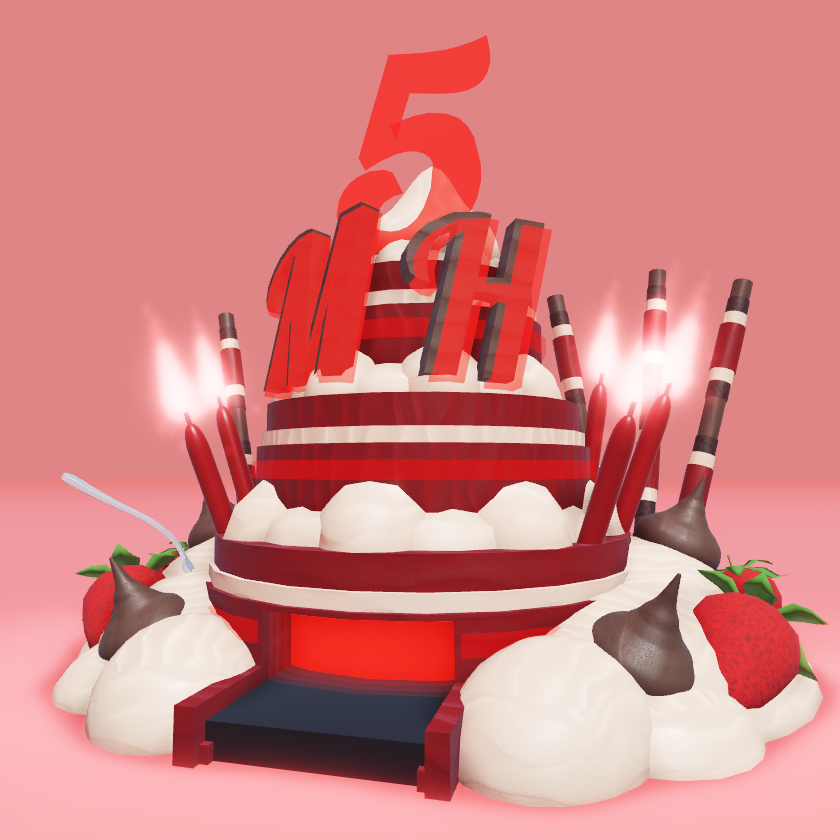 roblox miners haven strawberry cake