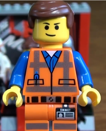 Emmet (without Piece of Resistance), The Minifigure Wiki