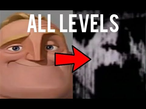 All the levels of the meme Uncanny Mr. Incredible Tier List