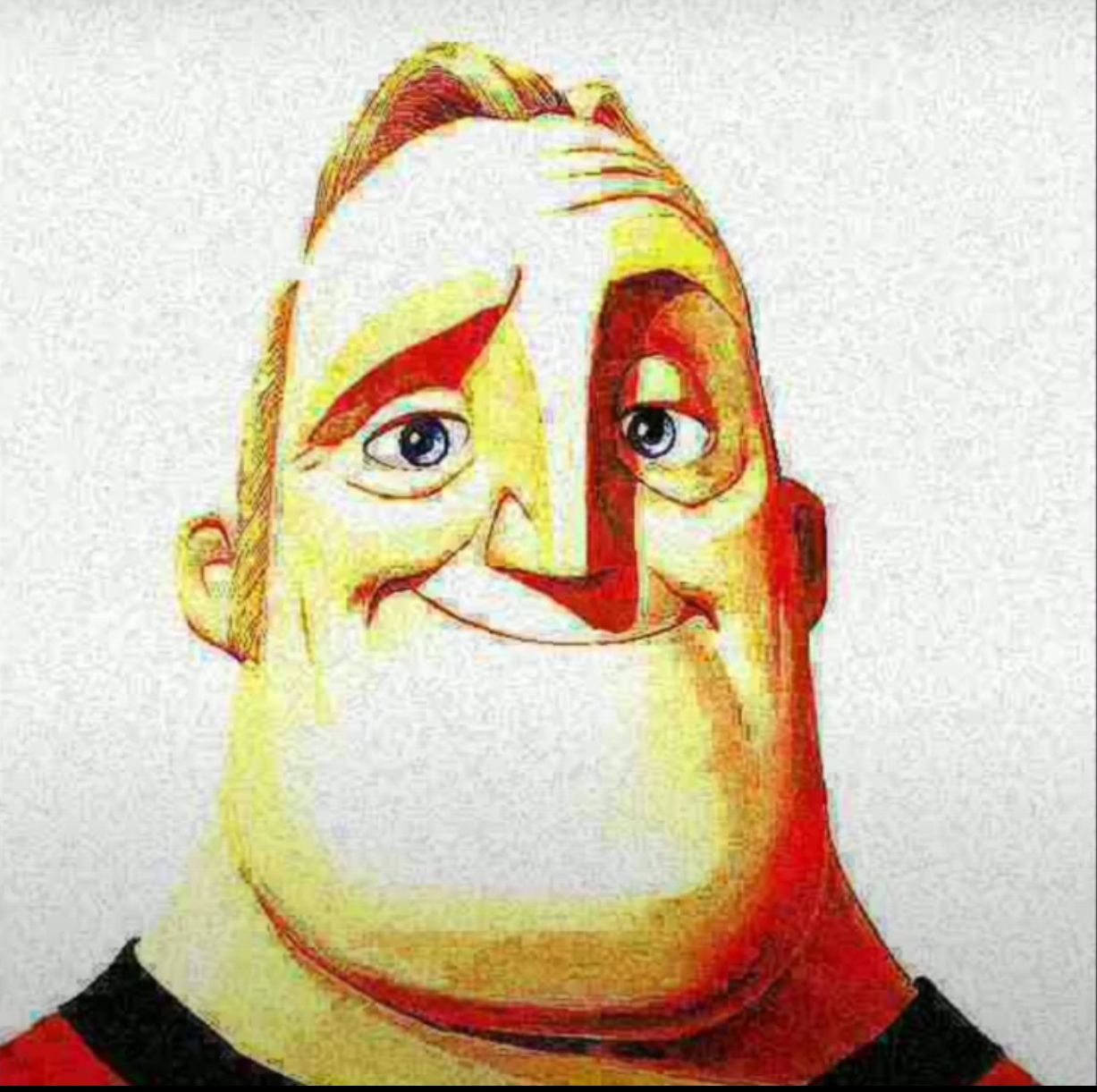 Deep fried mr. Incredible - Imgflip