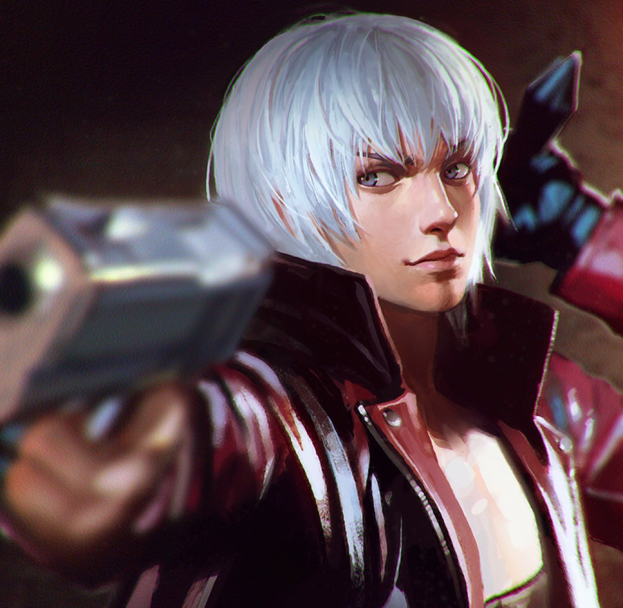 Devil May Cry  Dante saves Patty's life at the theater 