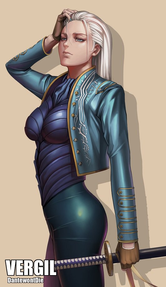 Vergil, Wiki Mangaka art